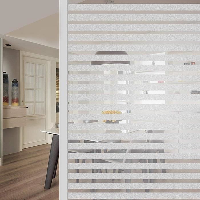 Film occultant fenêtre Vitrage Non Adhesif Film Electrostatique AntiUV