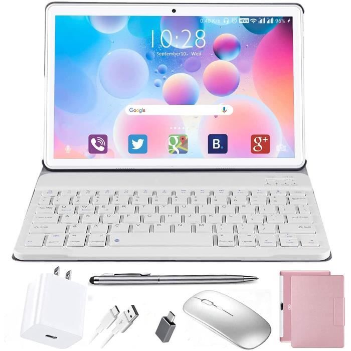 Tablette Tactile 10 Pouces - Marque - Ecran-4Go+64Go/128Go 4G Doule  SIM/WiFi - Android 9.0 - 8000mAh - 2 en 1 - Cdiscount Informatique