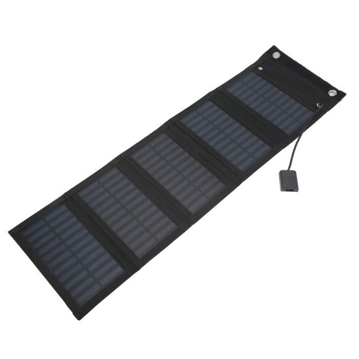 Kit Solaire 100W 12V - 2 Panneaux Solaires Flexibles 50W Monocristallin PET Noir