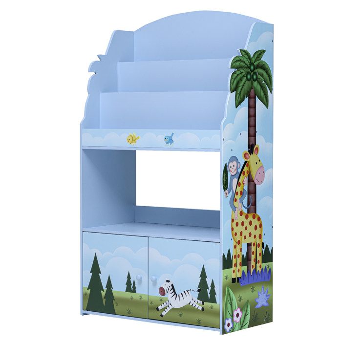 Bibliothèque enfant Teamson Kids bleu 60 X 29 X 105 Bibliothèque enfant Teamson Kids bleu 60 X 29 X 105