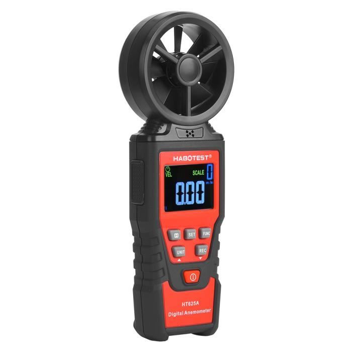 Mini Anémomètre Portable Kethvoz KE-816B - Mesure Vent Et Température