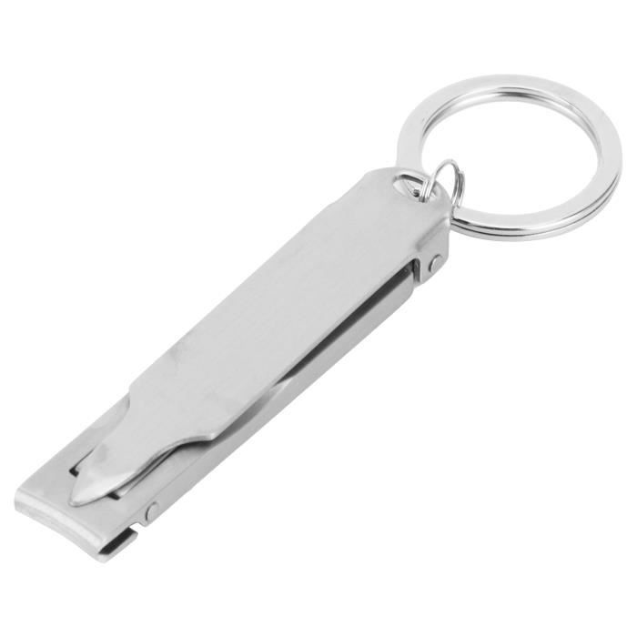 Coupe-ongles Portable En Acier Inoxydable - Marque Uxcell, Couleur Noire, Neuf