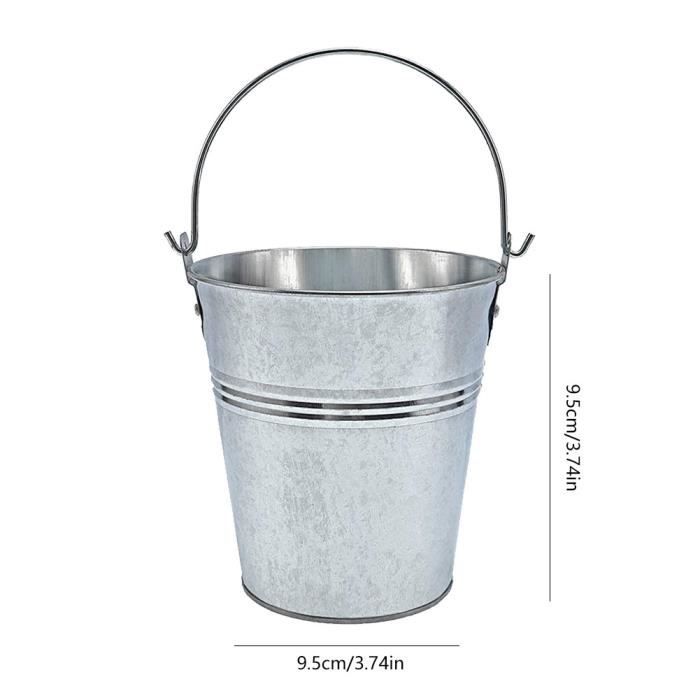 Seau à Graisse Barbecue + 10 Doublures Aluminium | Pour Grill, Camping | Nettoyage Facile