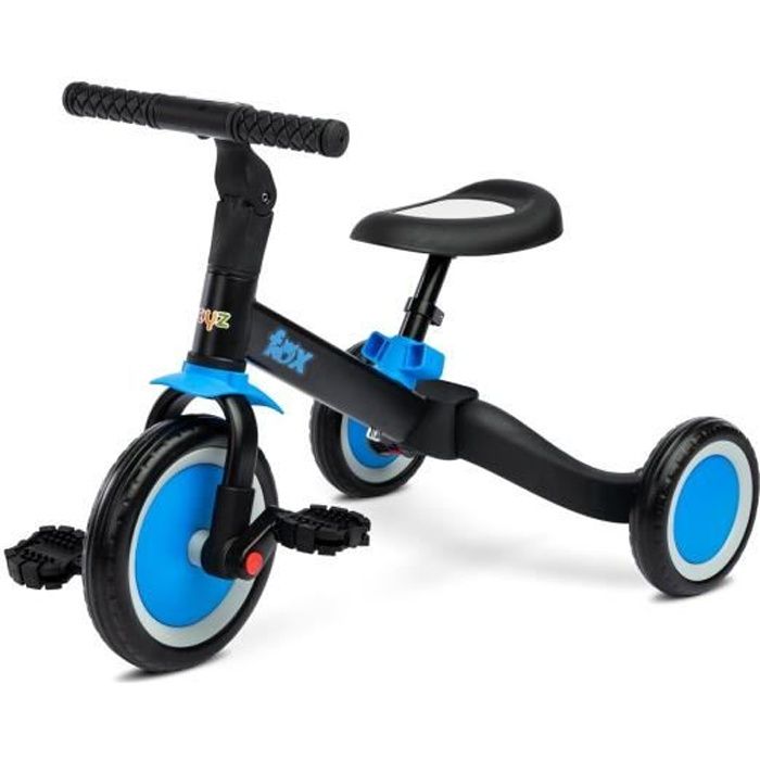 FOXI Tricycle évolutif enfants fille/garçon Draisienne + vélo 3