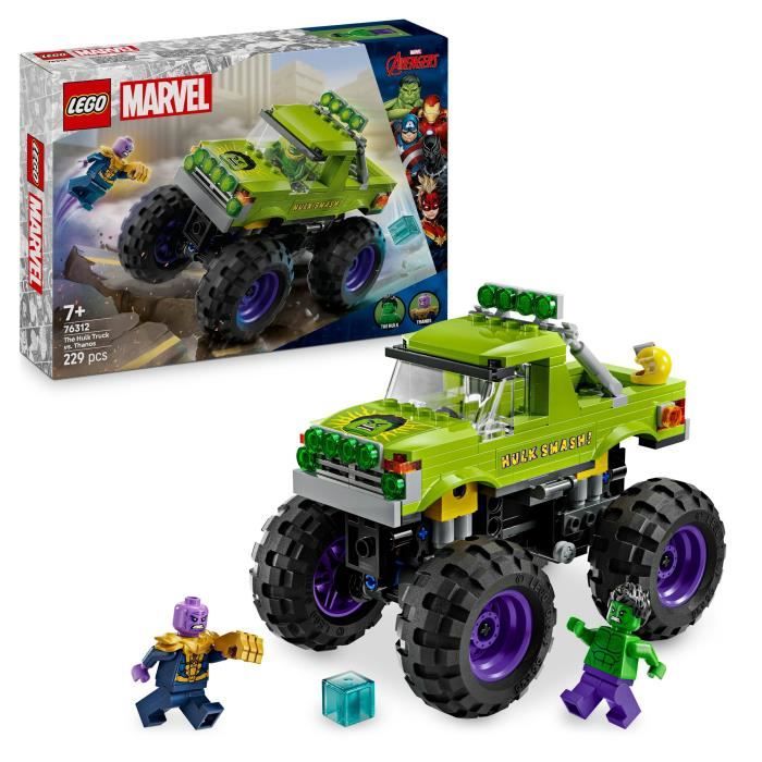 Lego Le Tout terrain De Hulk Contre Thanos 76312 Lego La Boite - vue 3