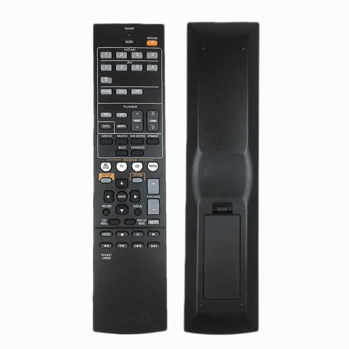 Telecomando RAV521 ZJ66500 per ricevitore audio/video Yamaha per RX-V377 YHT-4910U HTR-3067 YHT-4910U YHT-4910UBL VD-199