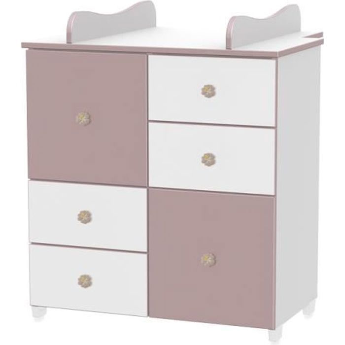 Commode de langer pour chambre bébé / enfant Cappuccino