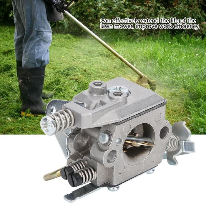 Carburateur Métal Pour Tronçonneuse 33CC 36CC - Pièce De Rechange Compatible Tondeuse à Gazon