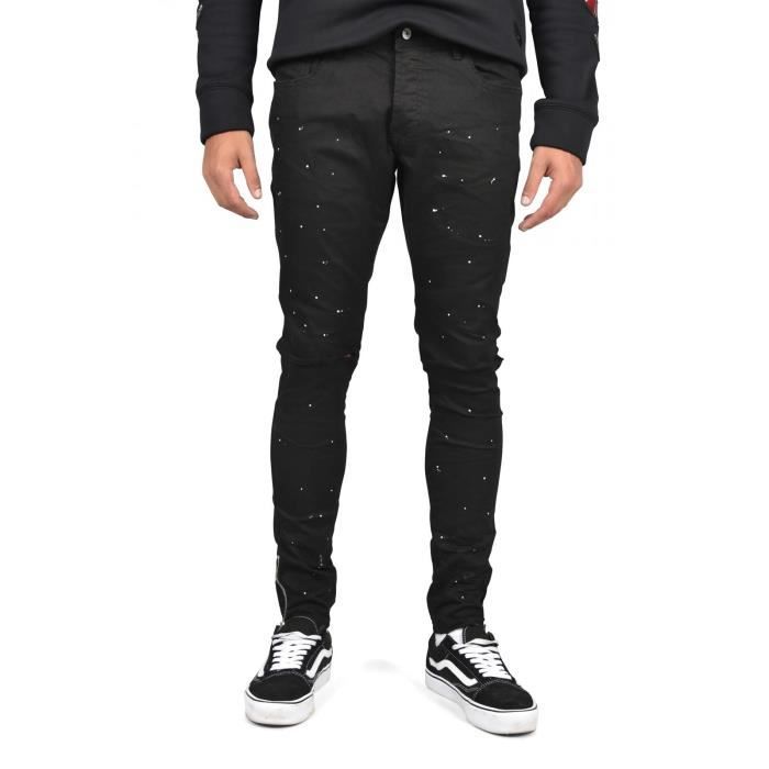 Jean destroy homme noir shop