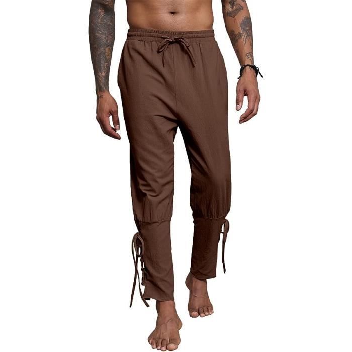 Pantalon toile été homme best sale