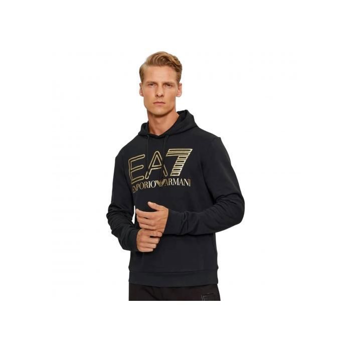 Sweat homme EA7 Armani noir or 6RPM09PJSHZ Noir Cdiscount Pr t
