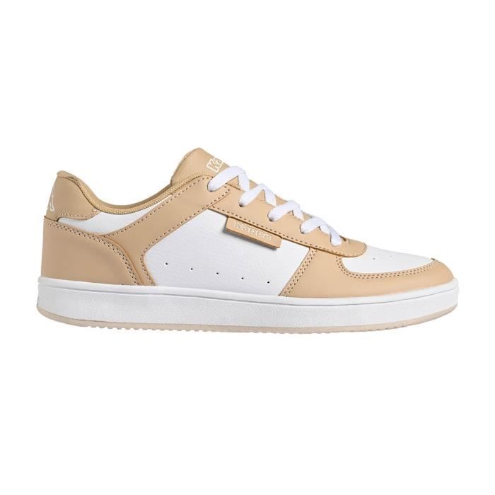 Kappa Baskets Malone  pour Homme - Blanc beige