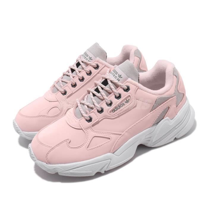 ADIDAS FALCON W FV4660 ROSE/BLANCHE - Cdiscount Chaussures