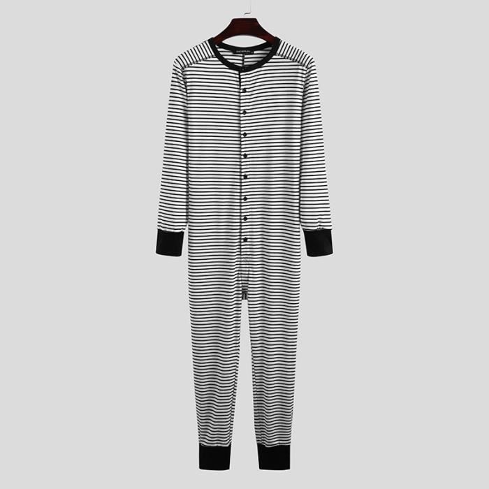 Pyjama pour clearance homme une piece