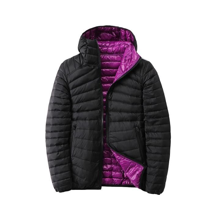 Doudoune Légère Femme Hiver – Matelassée, Capuche, Coupe-vent – Taille S à 7XL (tailles Asiatiques, Prendre Plus Grand) – Ultra-légère, Compressible Dans Sa Pochette