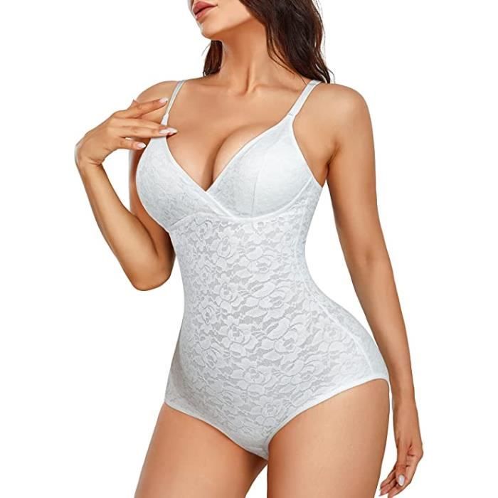 Chumian Bodysuit Shapewear Pour Femmes Gaine Ventre Plat Contrôle du