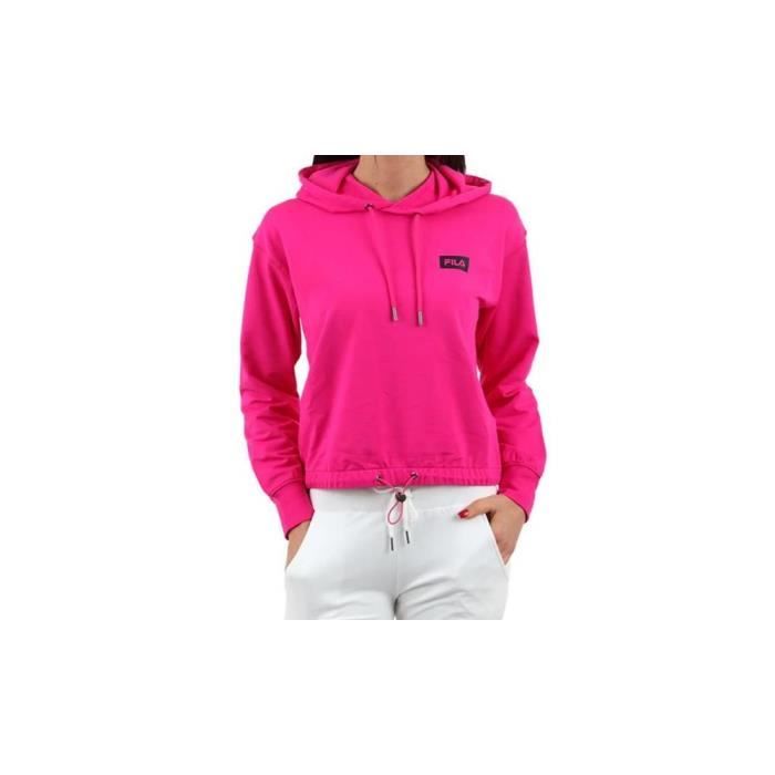 Sweats FILA Burdur Cropped Hoody Rose Femme Adulte Rose