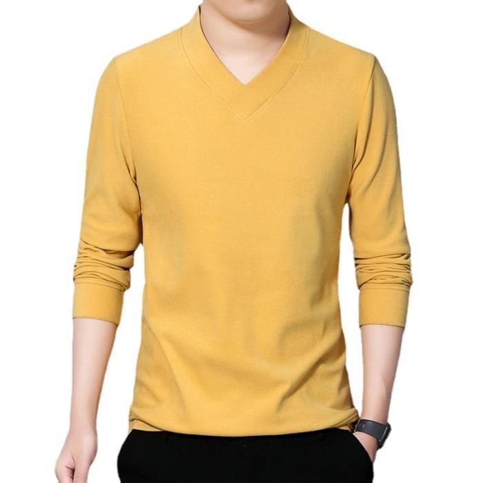 Pull marin pour homme rayures et col V EDUARDO - Hublot Nice