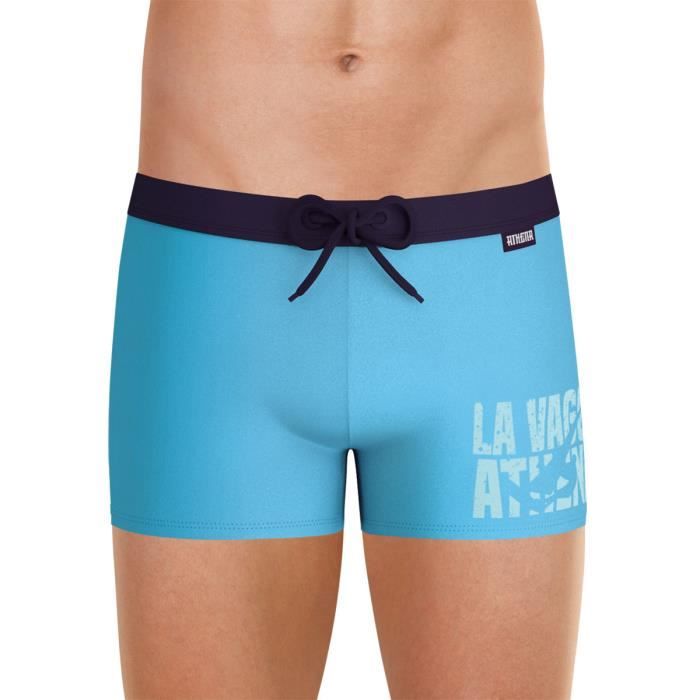 Boxer de bain Waves ATHENA Bleu HOMME Cdiscount Sport