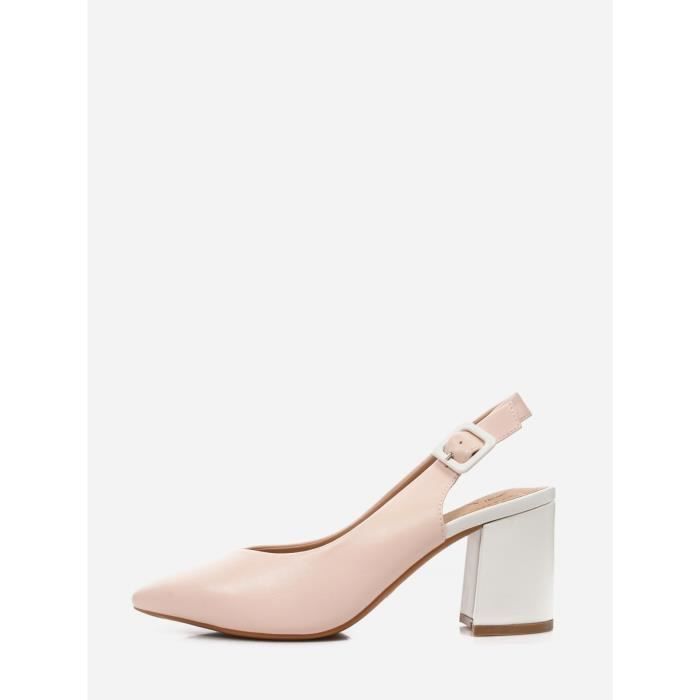 Sabots Femme Holibanna - Pantoufles à Talons, Style Feta, Intérieur Bois Rose, Confortables Et élégantes