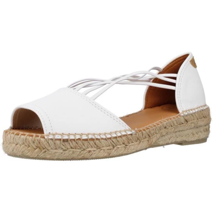 Toni Pons Espadrille - TONI PONS - 138872 - Cuir - Blanc - Femme