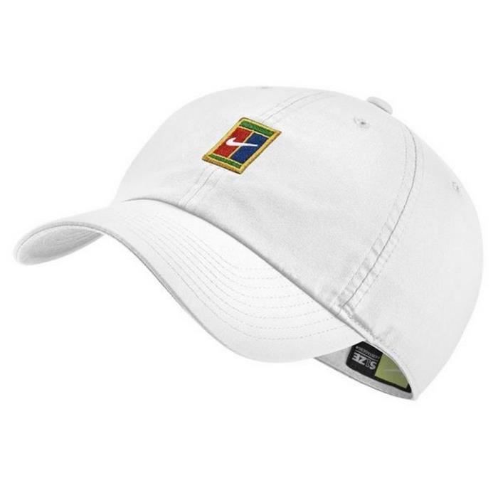 Casquette homme blanche