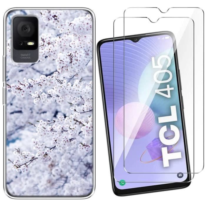 Protection Écran Verre Trempé Pour TCL 605 / TCL 60 5G / TCL 60 SE (6.67") - Lot De 2 - Ultra Fin 0,33 Mm - Dureté 9H - Antichoc Et Antitrace