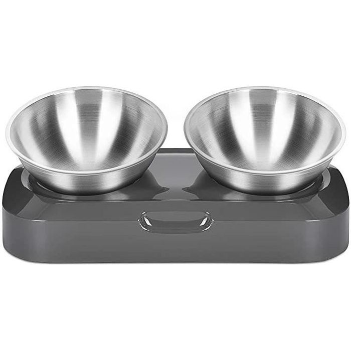 Bol Pour Chien Et Chat - Lot De 5 Gamelles En Acier Inoxydable - 14x14x4 Cm - Antidérapant, Facile à Nettoyer