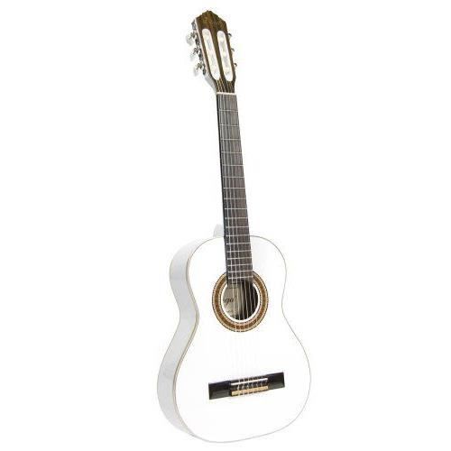 ortega r121-1/2wh guitare classique 1/2 blanc import royaume uni