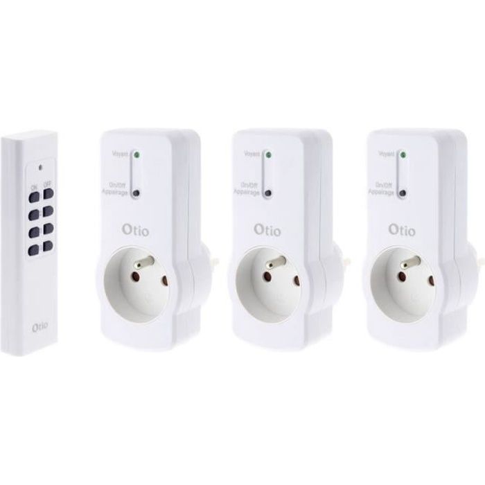 Pack de 3 Prises télécommandées Pack de 3 Prises télécommandées