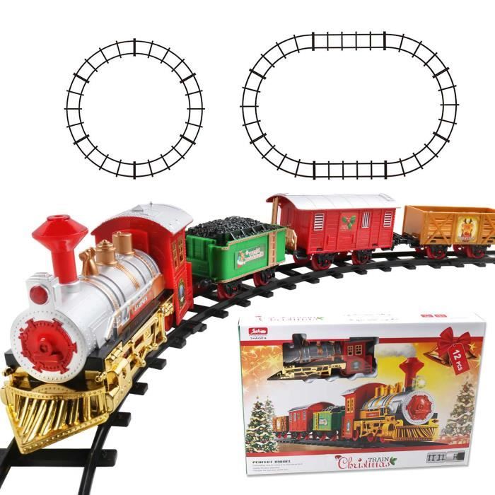 Jouet de Train Électrique pour Enfants, Ensemble de Train Classique