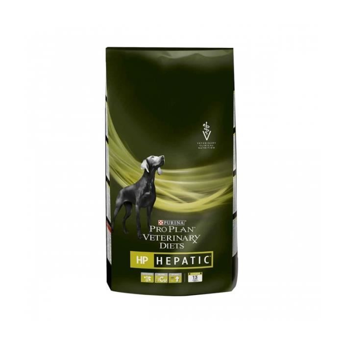 Purina Proplan Veterinary Diets Chien HP Hepatic 3kg Cdiscount