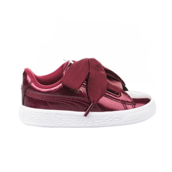 puma fille bordeaux