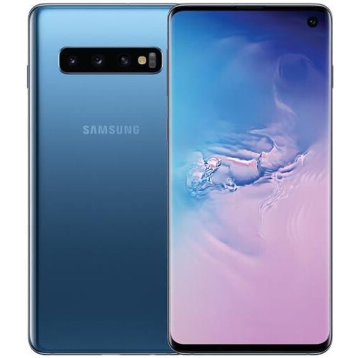 Vente Téléphone portable Samsung Galaxy S10 Bleu 8 go + 128 go pas cher Vente Téléphone portable Samsung Galaxy S10 Bleu 8 go + 128 go pas cher