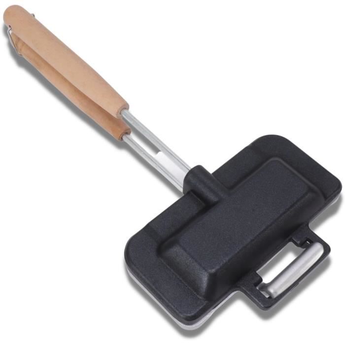 Poêle À Grille-Pain À Sandwich, Poêle À Frire À Double Face, Machine À