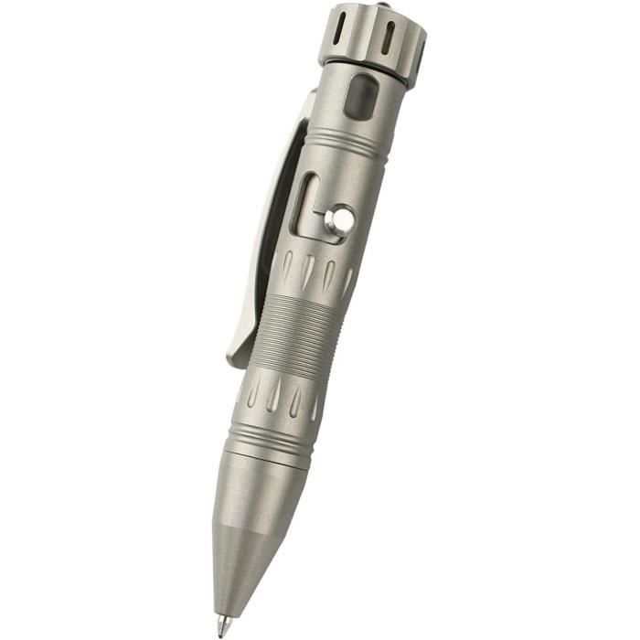 Mini Stylo Tpx10 Mini Stylo À Bille Rétractable En Titane Massif Avec Clip De ...
