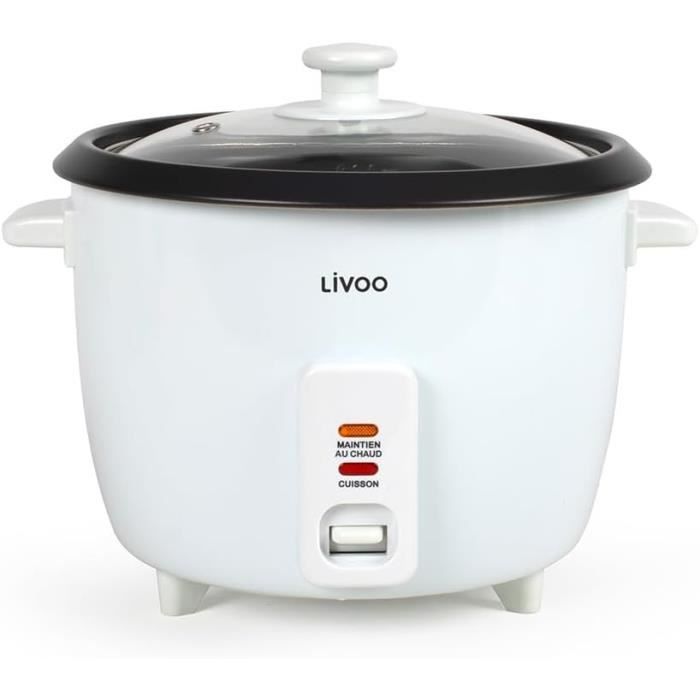 Cuiseur à Riz 5L Multifonction - 700W - 10 Programmes - Arrêt Et Maintien Au Chaud Auto - Bol Antiadhésif - Pour 2 à 10 Personnes