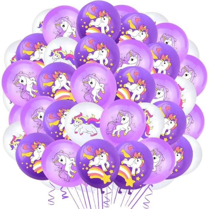 Kit 100 Pièces Décoration Anniversaire Enfant - Ballons, Vaisselle, Nappe, Cupcake Toppers - Tout Inclus ! - 8
