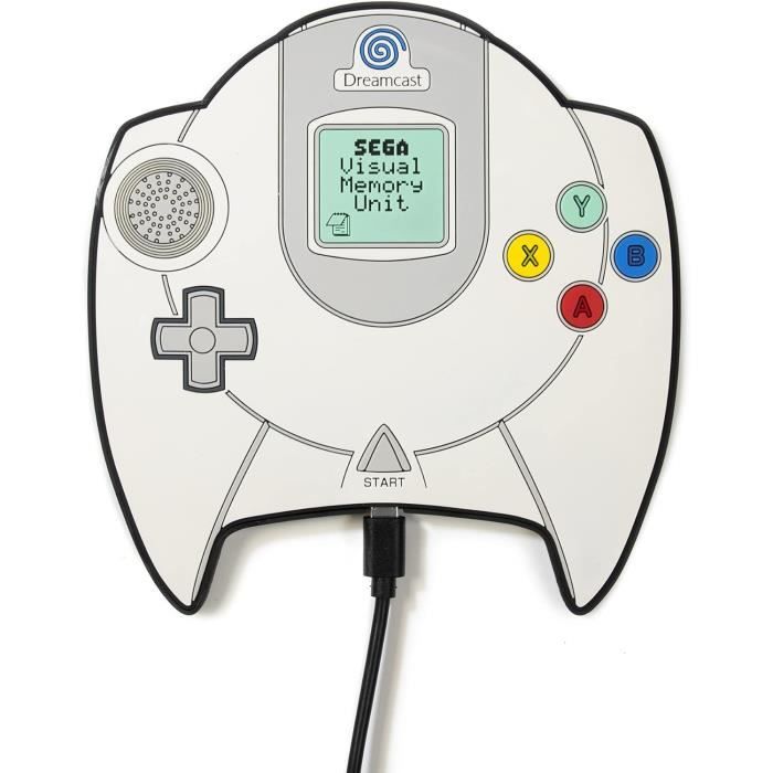 Clavier - Dreamcast - Filaire - Gris - Accessoire Console Rétro