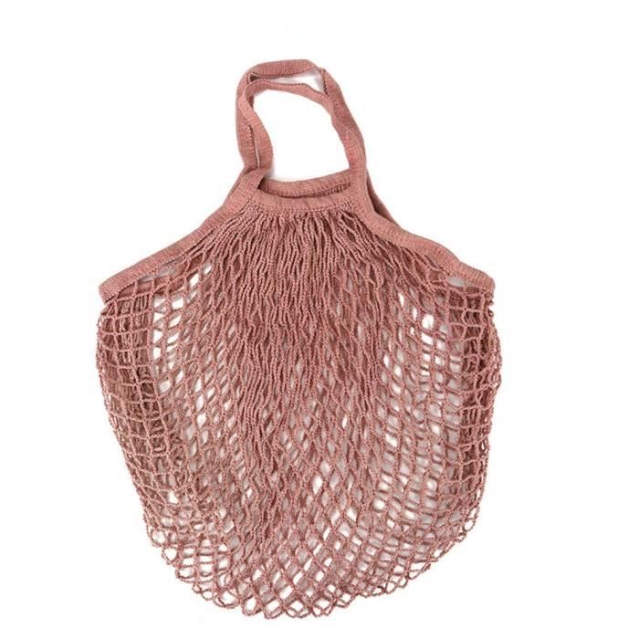 Sac De Courses En Maille Reutilisable Avec Cordon De Rangement