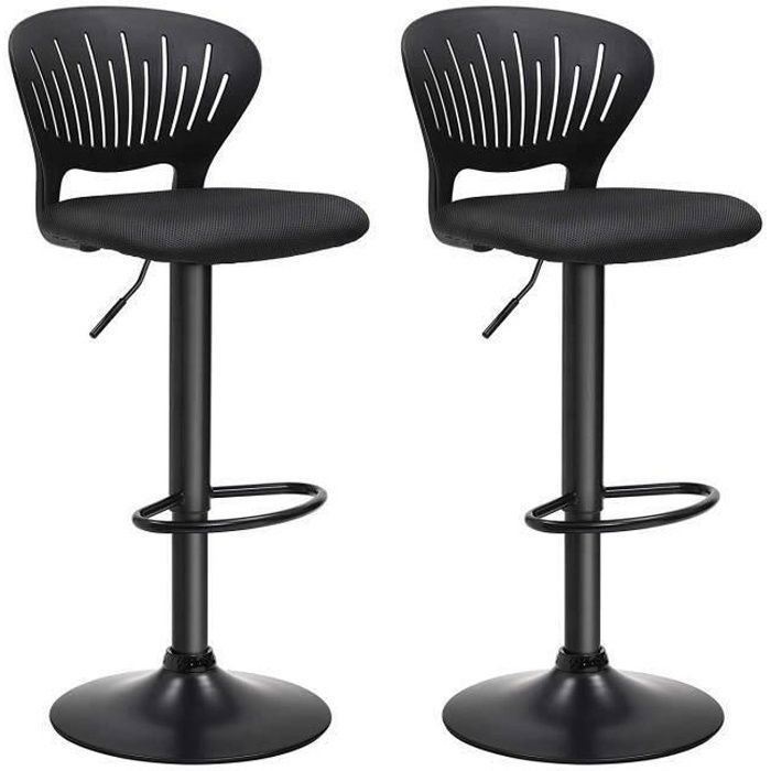 Lot de 2 tabourets de bar