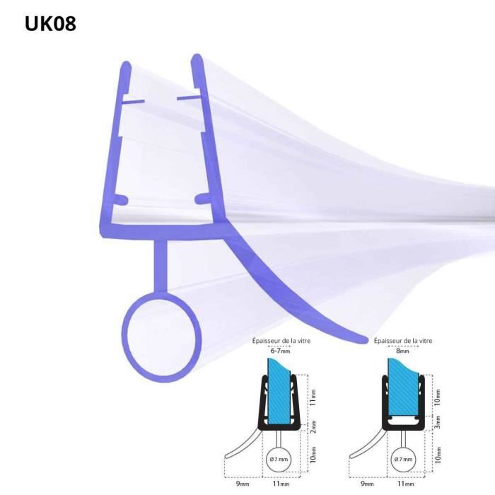 90cm Joint d'étanchéité douche joint douche italienne joint de