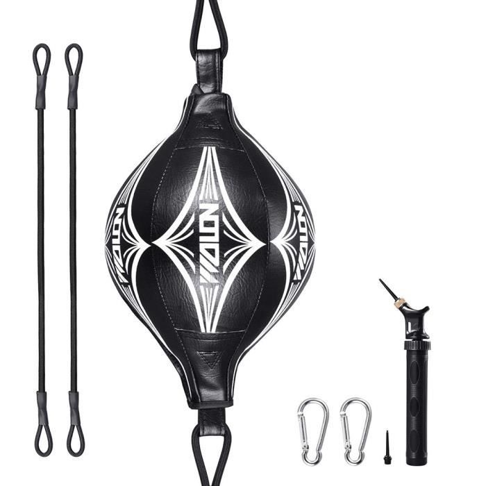 Punching Ball POWRX - Sac De Frappe Réglable 110-150 Cm - Professionnel Pour Boxe Et Fitness