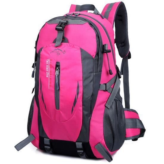 Sac à dos en cuir souple pour femme, sac à dos de voyage décontracté