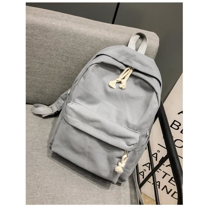 Sac a dos gris femme outlet