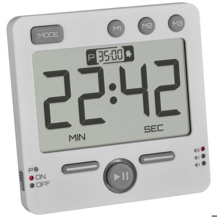 Minuteur Mécanique UNITEC Blanc – Fonction Crépusculaire & Compte à Rebours 2/4/6/8h - 2