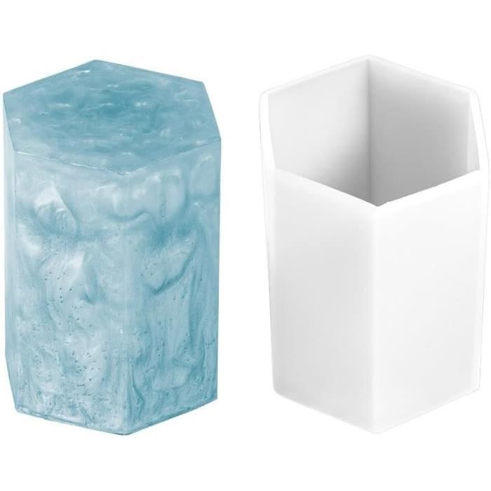 Moule Silicone 3D En Forme De Ruche - Pour Bougies, Savon, Résine - Réutilisable, Antiadhésif - 7.6x7.6x7.1cm - 6