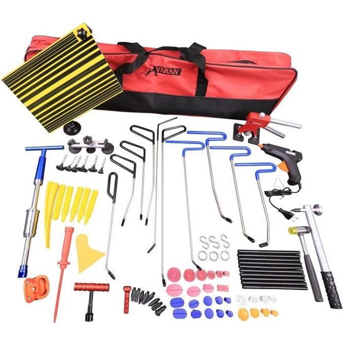 Kit de débosselage sans peinture Varan Motors PDR2 - 86 pièces