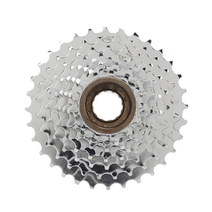 Roue Libre Filetée 8 Vitesses 13-32T - Pour VTT Et Vélo Ville - Acier Résistant - Compatible Moyeu Fileté