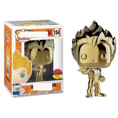 Figurine Funko Pop! Dragon Ball Super: Vegeta D'or - Cdiscount Jeux - Jouets